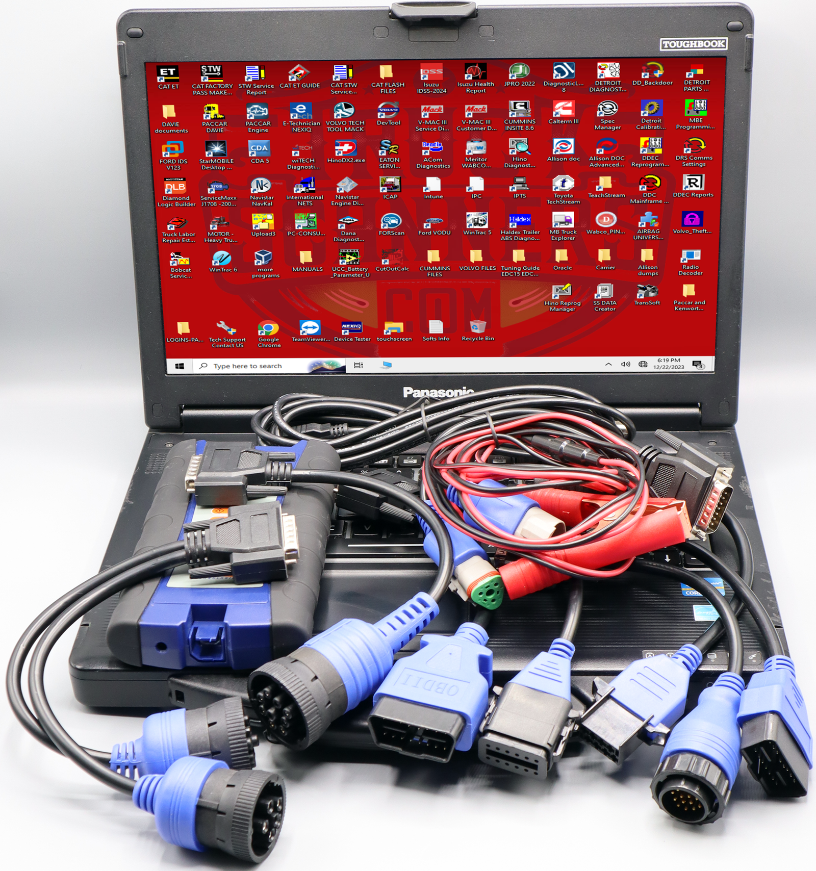 Diesel Code Reader Kit – CF-53 Diesel Diagnostic Toughbook - Diesel ...